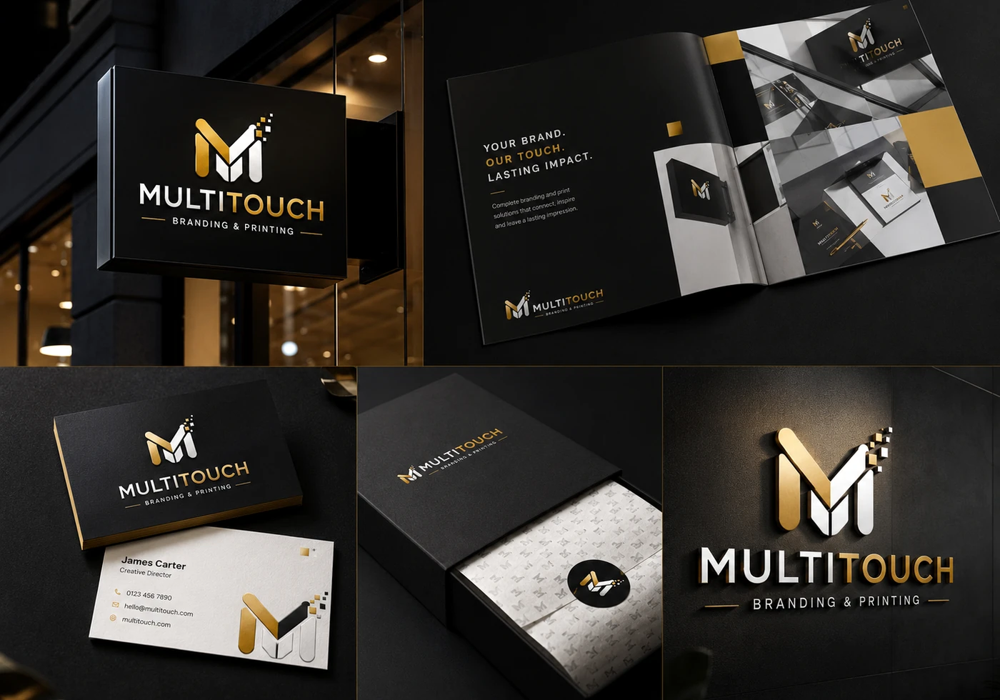 Multitouch brand applications
